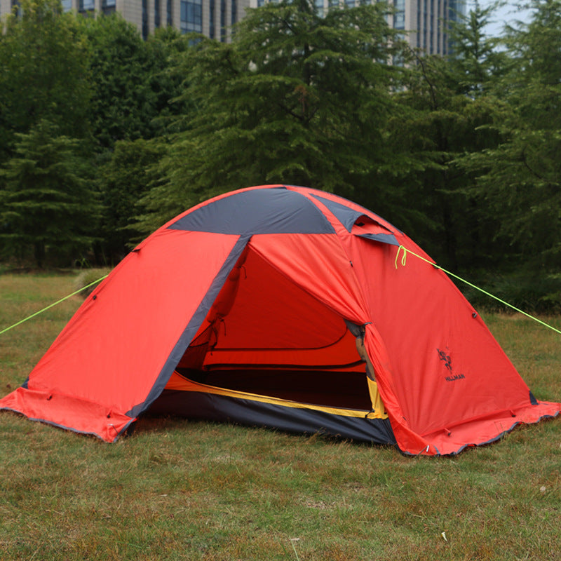 Discover the Ultimate Camping Experience with Our Double Layer Aluminum Pole Tent